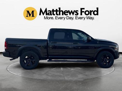 Diamond Black Crystal Pearlcoat 2023 RAM 1500 Classic Warlock Crew Cab 4x4 5'7' Box