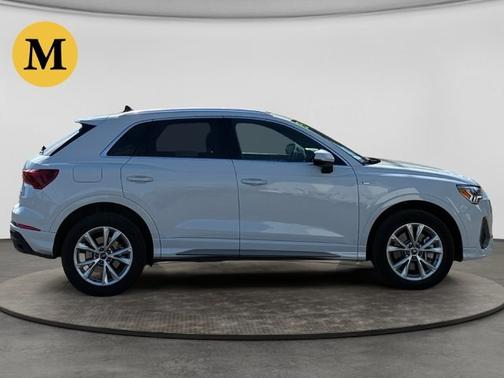 Glacier White Metallic 2025 Audi Q3 45 S LINE QUATTRO PREMIUM