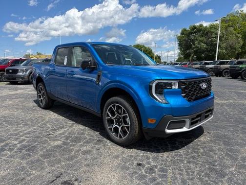 Velocity Blue 2026 Ford Maverick Lariat