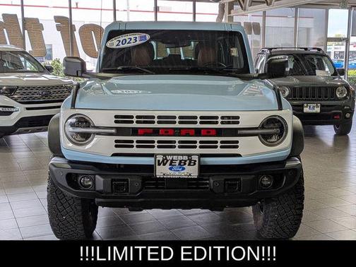 ROBIN'S EGG BLUE 2023 Ford Bronco Heritage Limited Edition