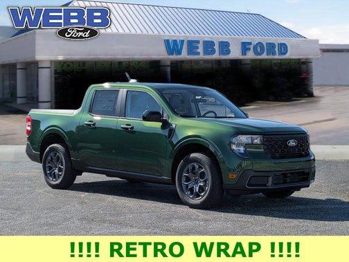 ERUPTION GREEN 2025 Ford Maverick XLT Truck