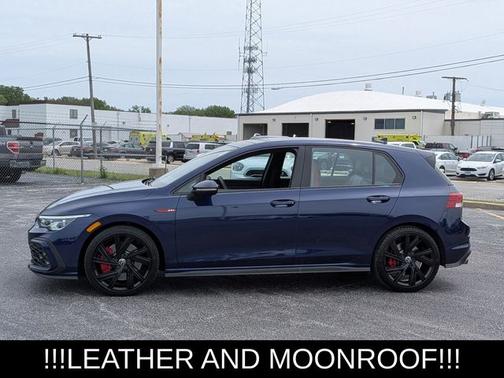 Atlantic Blue Metallic 2022 Volkswagen Golf GTI 2.0T SE