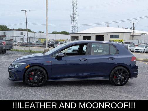 Atlantic Blue Metallic 2022 Volkswagen Golf GTI 2.0T SE DSG