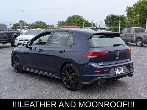 Atlantic Blue Metallic 2022 Volkswagen Golf GTI 2.0T SE DSG