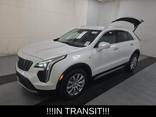 Crystal White Tricoat 2023 Cadillac XT4 Premium Luxury