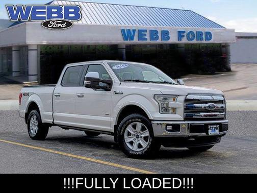 WHITE PLATINUM MET TRI-COAT 2016 Ford F-150 Lariat