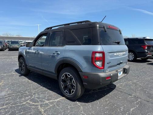 Azure Gray Metallic Tri-Coat 2025 Ford Bronco Sport Outer Banks