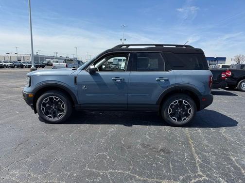 Azure Gray Metallic Tri-Coat 2025 Ford Bronco Sport Outer Banks