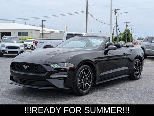 SHADOW BLACK 2023 Ford Mustang EcoBoost Premium