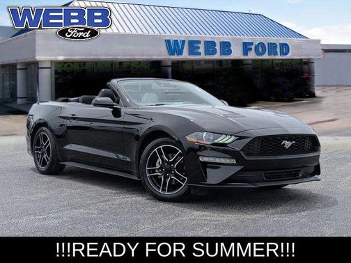 SHADOW BLACK 2023 Ford Mustang EcoBoost Premium