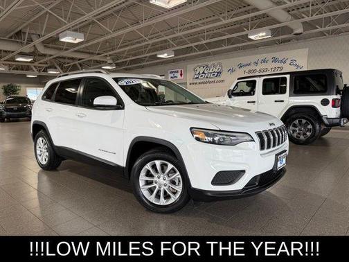 Bright White Clearcoat 2021 Jeep Cherokee Latitude