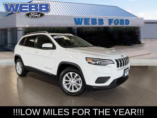 Bright White Clearcoat 2021 Jeep Cherokee Latitude