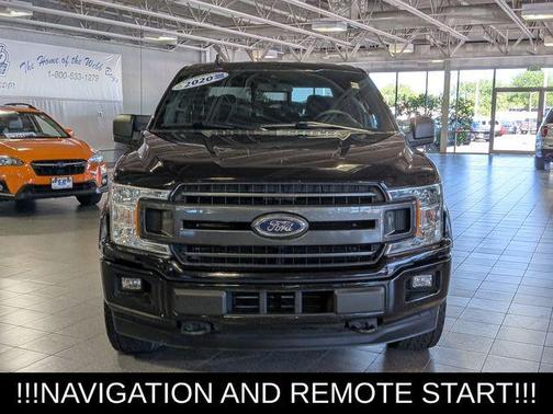 Agate Black Metallic 2020 Ford F-150 XLT