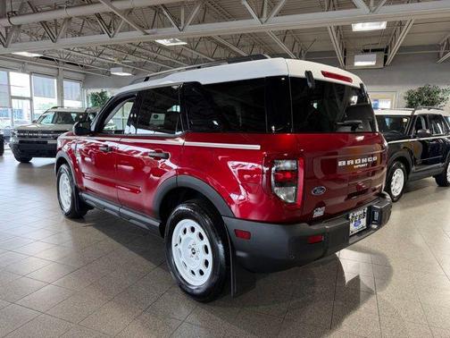 RUBY RED METALLIC TC 2025 Ford Bronco Sport Heritage