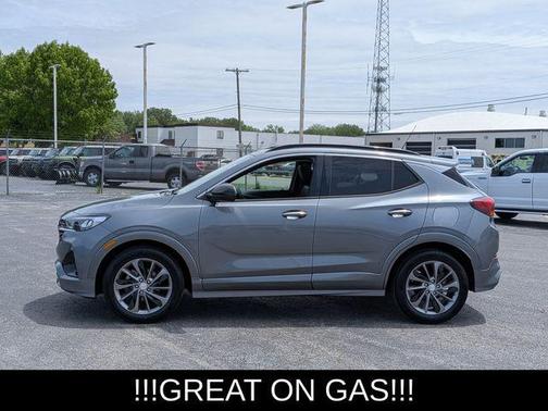 Satin Steel Metallic 2021 Buick Encore GX Essence