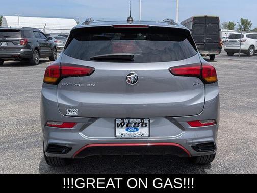 Satin Steel Metallic 2021 Buick Encore GX Essence