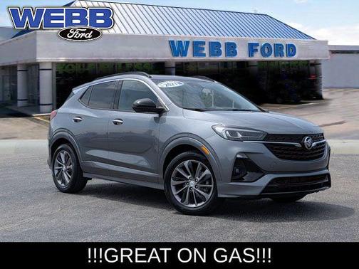 Satin Steel Metallic 2021 Buick Encore GX Essence
