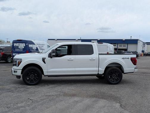 STAR WHITE METALLIC TRICOAT 2025 Ford F-150 Platinum