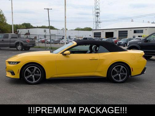 YELLOW SPLASH METALLIC 2024 Ford Mustang EcoBoost Premium