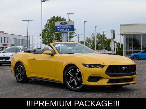 YELLOW SPLASH METALLIC 2024 Ford Mustang EcoBoost Premium