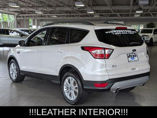 WHITE PLATINUM MET TRI-COAT 2018 Ford Escape SEL