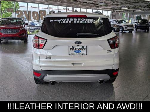 WHITE PLATINUM MET TRI-COAT 2018 Ford Escape SEL