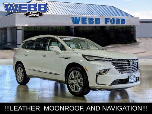 Summit White 2023 Buick Enclave Essence FWD