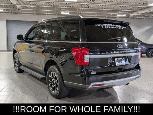 AGATE BLACK METALLIC 2024 Ford Expedition XLT