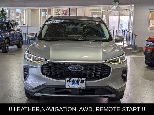 ICONIC SILVER METALLIC 2024 Ford Escape Platinum