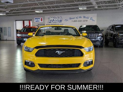 TRIPLE YELLOW TRI-COAT 2016 Ford Mustang EcoBoost Premium