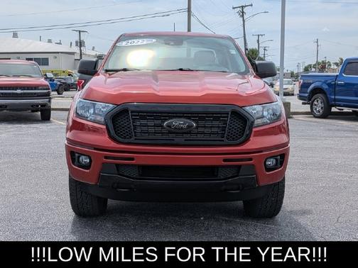 Hot Pepper Red Metallic Tinted Clearcoat 2022 Ford Ranger XLT