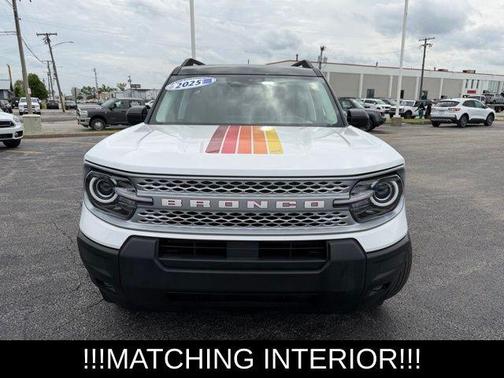 OXFORD WHITE 2025 Ford Bronco Sport Free Wheeling