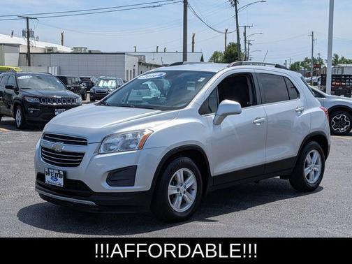 Silver Ice Metallic 2016 Chevrolet Trax LT