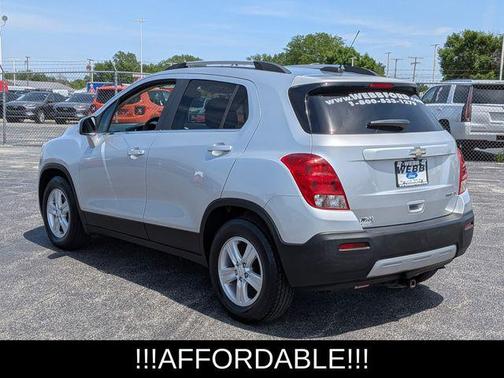 Silver Ice Metallic 2016 Chevrolet Trax LT