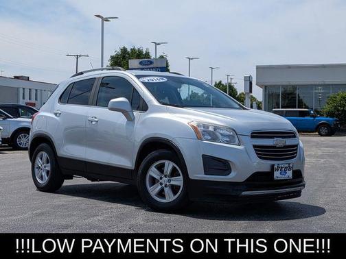 Silver Ice Metallic 2016 Chevrolet Trax LT