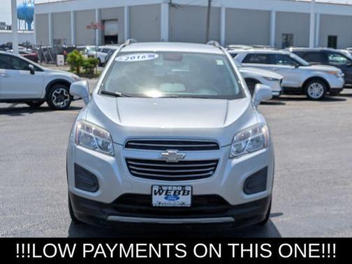 Silver Ice Metallic 2016 Chevrolet Trax LT