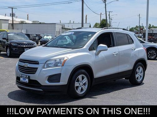Silver Ice Metallic 2016 Chevrolet Trax LT