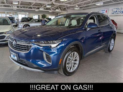 Sapphire Metallic 2023 Buick Envision Preferred FWD