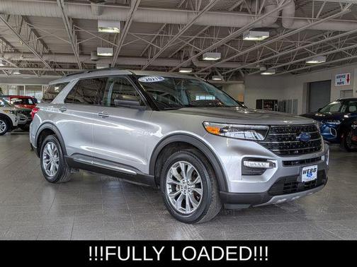 ICONIC SILVER 2021 Ford Explorer XLT