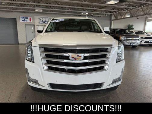 Crystal White Tricoat 2020 Cadillac Escalade Premium Luxury