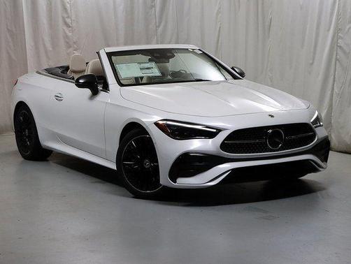Moonlight White 2026 Mercedes-Benz CLE 450 Base 4MATIC
