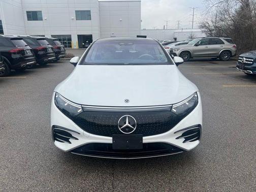 Polar White 2023 Mercedes-Benz EQS 450 Base 4MATIC