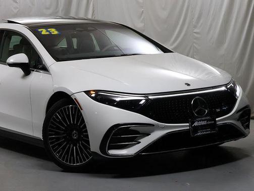 Polar White 2023 Mercedes-Benz EQS 450 Base 4MATIC