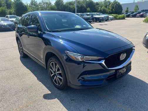 Deep Crystal Blue Mica 2017 Mazda CX-5 Grand Touring