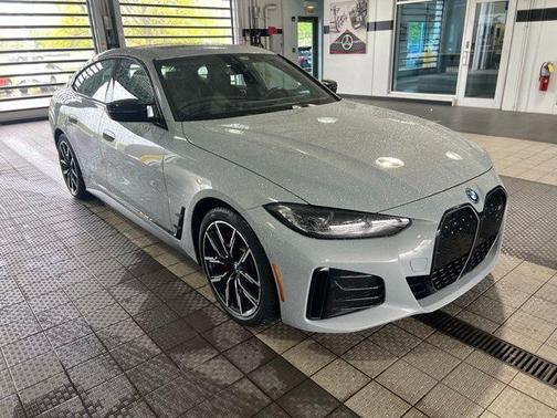 Brooklyn Gray Metallic 2023 BMW i4 Gran Coupe M50