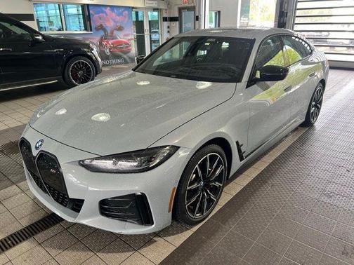 Brooklyn Gray Metallic 2023 BMW i4 Gran Coupe M50