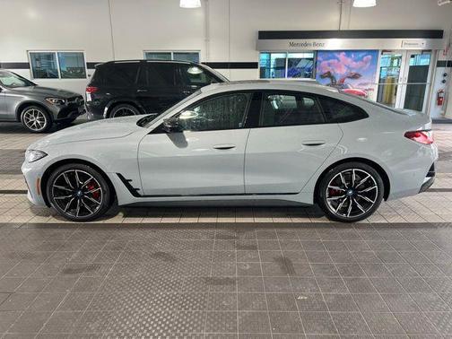 Brooklyn Gray Metallic 2023 BMW i4 Gran Coupe M50