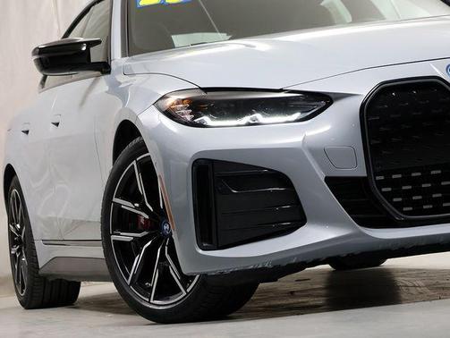 Brooklyn Gray Metallic 2023 BMW i4 Gran Coupe M50