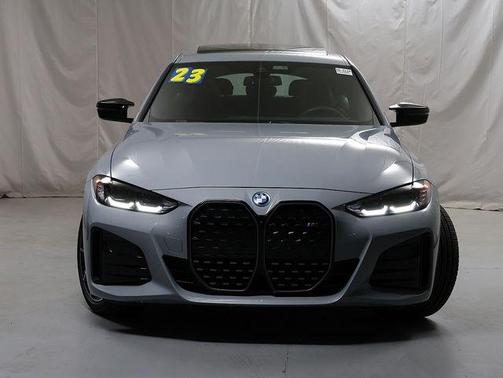 Brooklyn Gray Metallic 2023 BMW i4 Gran Coupe M50