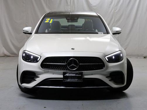 designo Diamond White Metallic 2021 Mercedes-Benz E-Class E 350 4MATIC